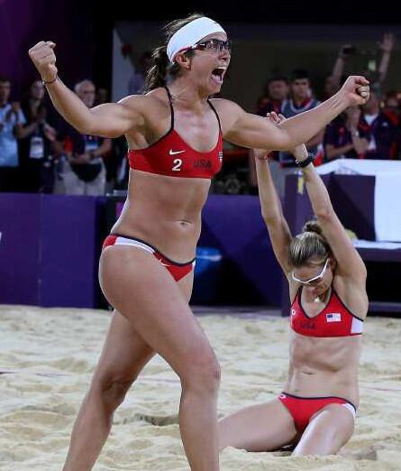 Women's beach volleyball