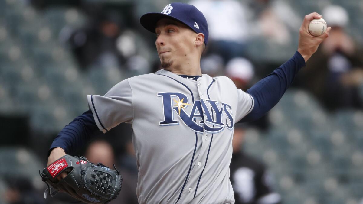 Blake Snell of the Tampa Bay Rays is the American League Cy Young Award winner after finishing 21-5 with a 1.89 earned-run average.