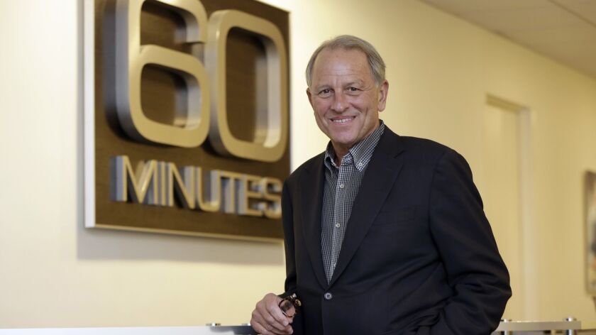"60 Minutes" executive producer Jeff Fager at the program's offices in New York on Sept. 12, 2017.