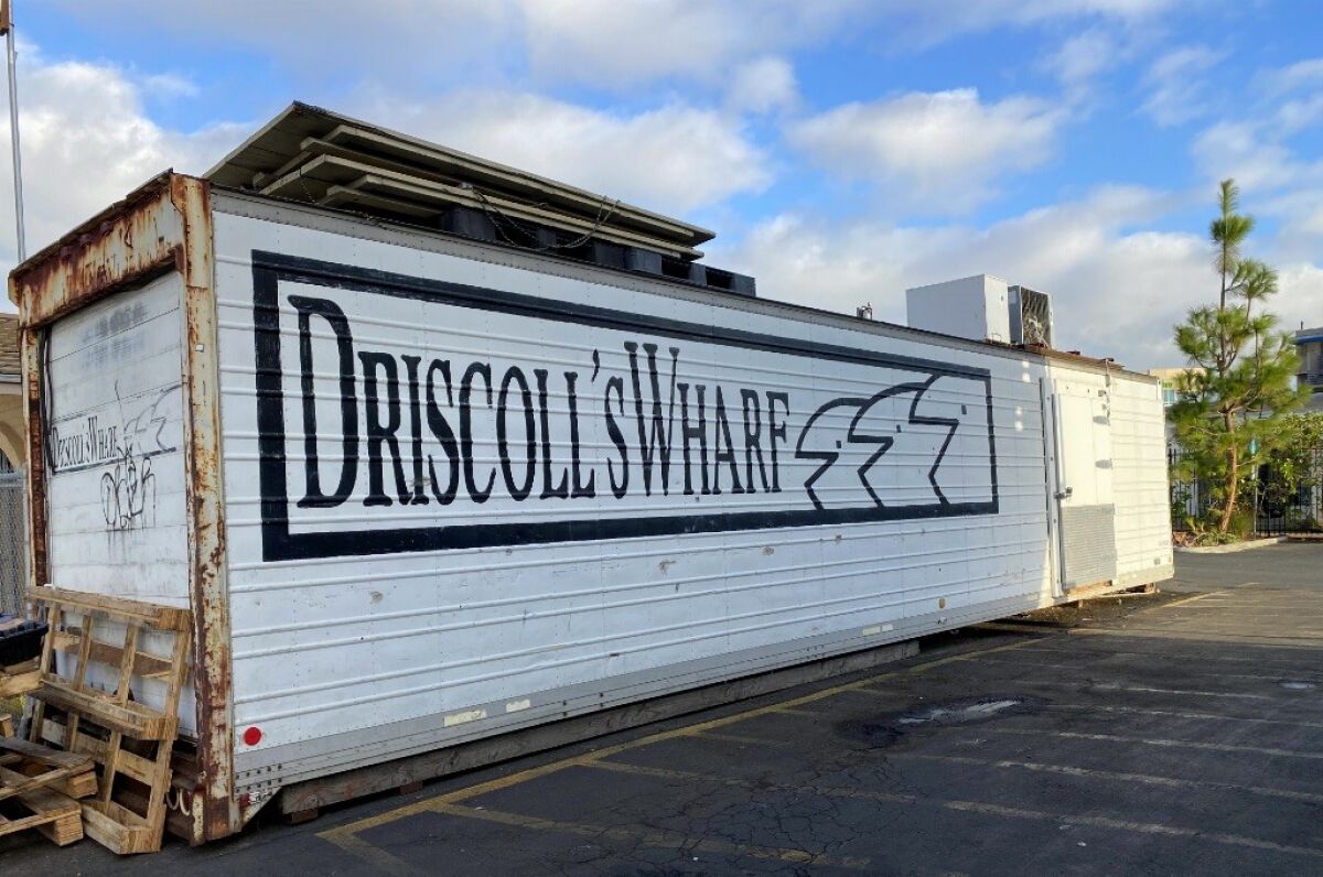 Driscoll’s Wharf on North Harbor Drive in Point Loma is losing its lease when it expires April 30.