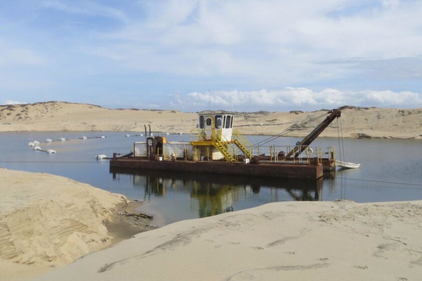 The CEMEX Lapis sand mine in Marina, California is the last remaining coastal sand mining operation in the United States and scientists conclude that the operation is responsible for the rapid erosion and disappearance of public beaches along the Monterey County coast.