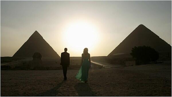 By Stephen Farber, Special to the Los Angeles Times 'Cairo Time' will make you want to hop a plane to Egypt. Here are 10 more movies that inspire wanderlust. Ruba Nadda's " Cairo Time," which just opened, is a "Brief Encounter"-style love story about an American woman who meets an Egyptian man while her husband is away on business. Their subdued romance blossoms against the bustling backdrop of Cairo. While the film features fine performances by Patricia Clarkson and Alexander Siddig, its greatest achievement is its evocation of a Middle Eastern city that few Westerners have seen in such loving detail. Movies have often excelled at transporting us to exotic locales and immersing us in the sensations of cities we may not have visited or tantalizing us with a fresh glimpse of cities we think we know. Another movie opening this month, Ryan Murphy's "Eat Pray Love," based on Elizabeth Gilbert's bestselling memoir, aims to envelop audiences in the sights and sounds of Italy, India and Bali, where Gilbert felt her life rejuvenated. Ever since movies started shooting on location, this has been a primary appeal of the medium. "Casablanca" may have evoked the North African casbah through clever art direction, but it was all shot on the Warners backlot. The picture continues to stir romantic fantasies but no longer inspires a sense of wanderlust.
