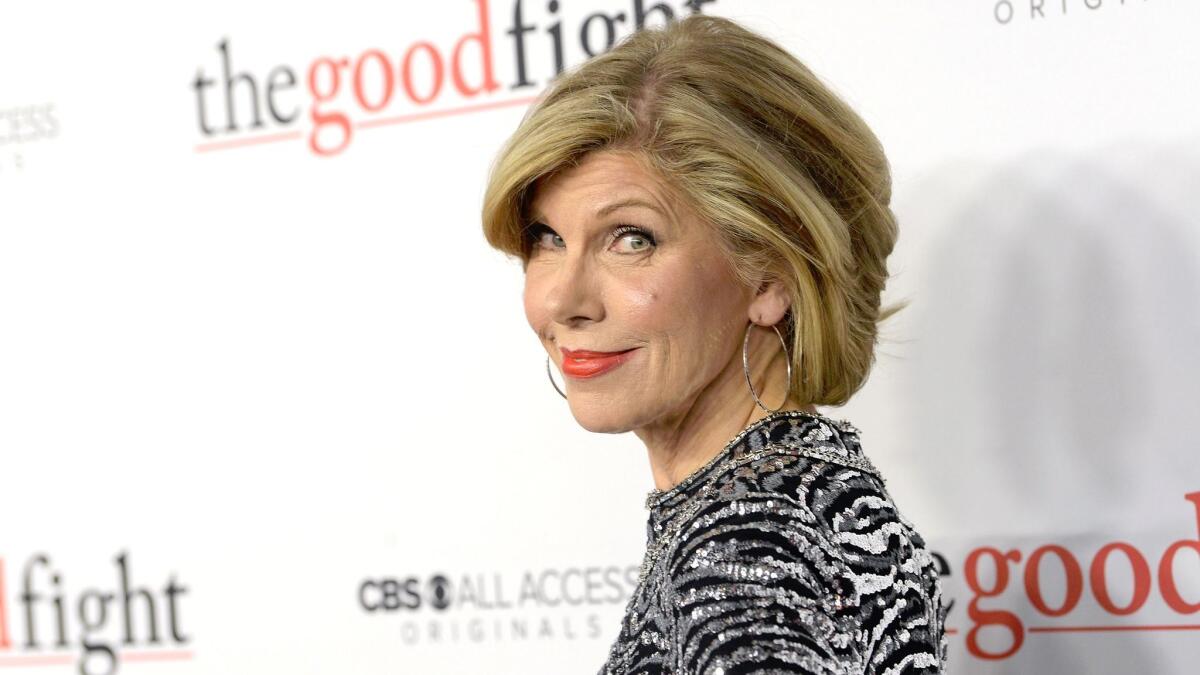 Christine Baranski attends "The Good Fight" World Premiere at Jazz at Lincoln Center on Feb. 8, 2017 in New York City.