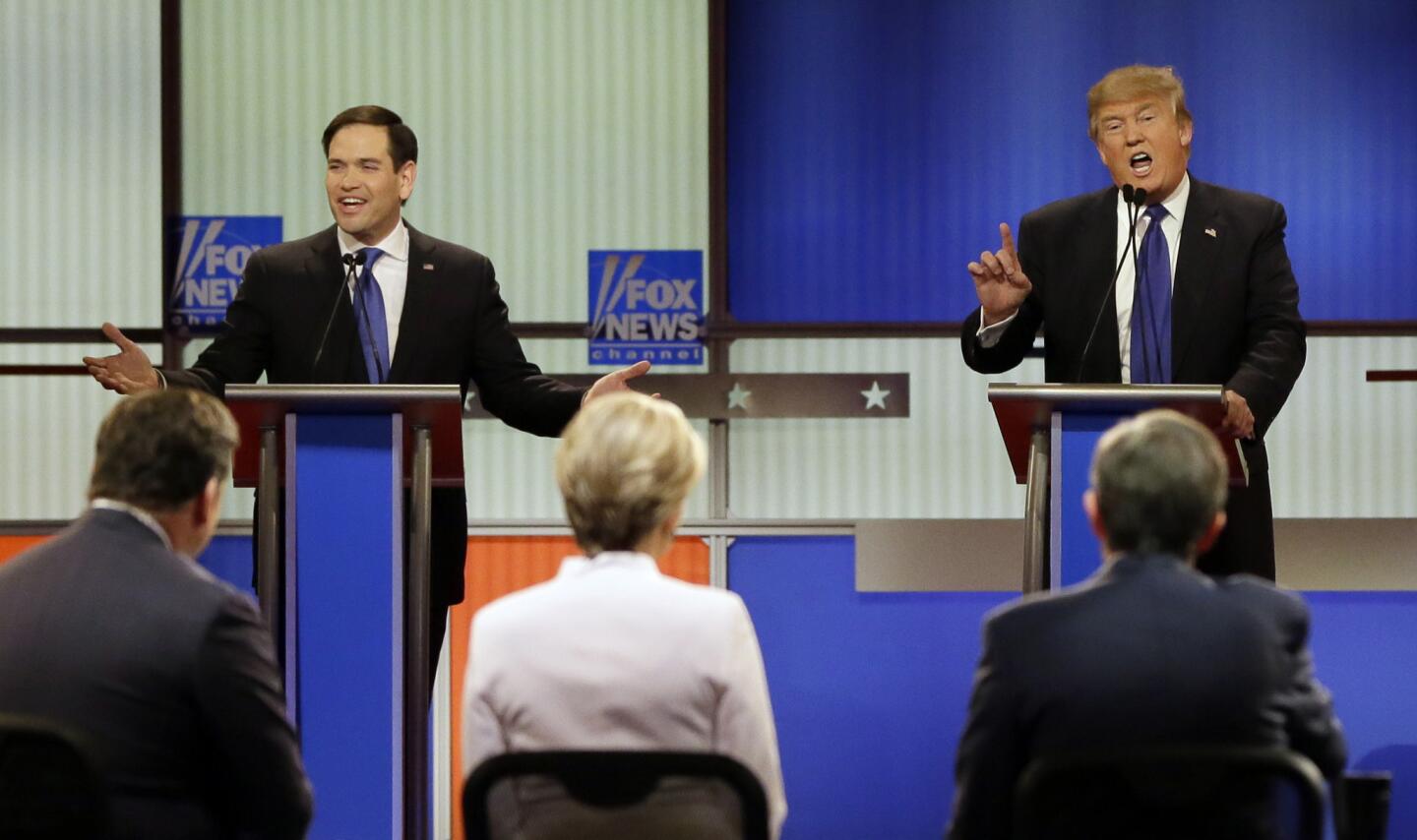 Marco Rubio, Donald Trump