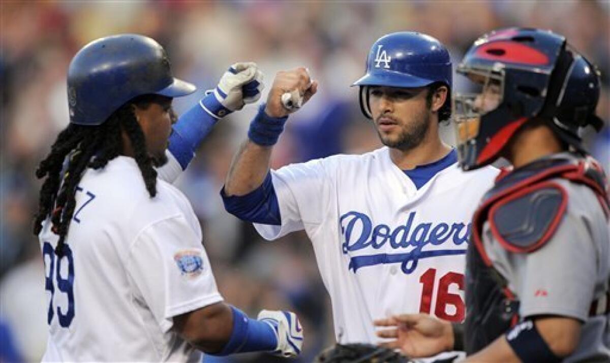 Ethier's two-run double gives Dodgers 4-3 win - The San Diego Union-Tribune