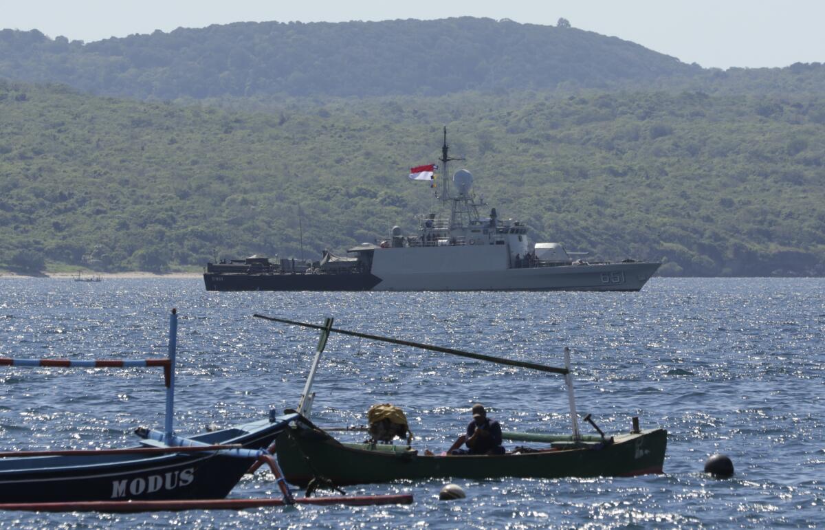 Indonesian Navy ship KRI Singa