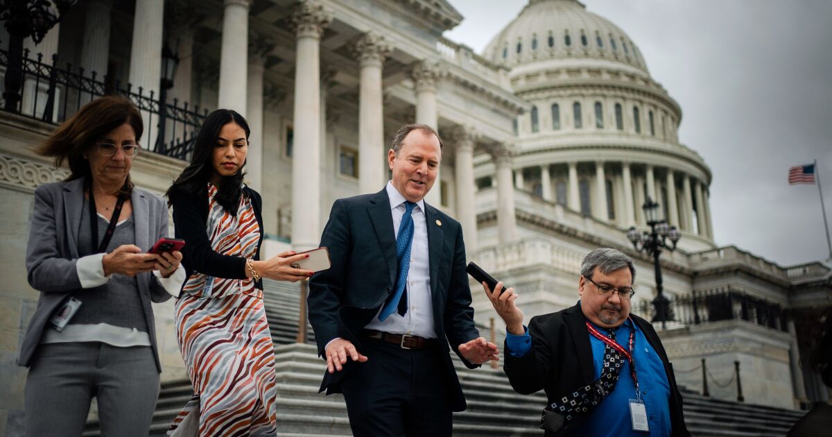 Column: For Adam Schiff, censure is a gift from House Republicans Column: For Adam Schiff, censure is a gift from House Republicans