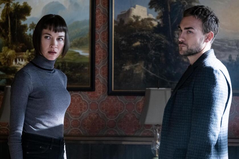 Sydney Lemmon and Tom Austen play estranged siblings in "Helstrom."