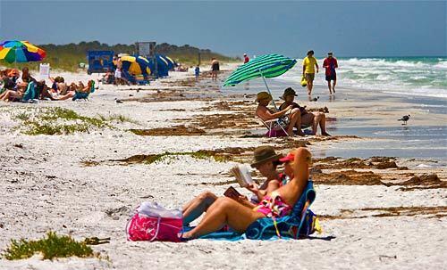 No. 1: Caladesi Island State Park in Clearwater/Dunedin, Fla. Dr. Beach describes Caladesi Island State Park as a "well-kept secret. Surrounded by a lush state park, few people in Tampa seem to know its whereabouts." In picking this as the No. 1 beach, he cites its "powder white sand, warm, crystal-clear water and beautiful nature." Fyi, last year's No. 1 beach was Ocracoke Lifeguard Beach-Outer Banks, N.C.