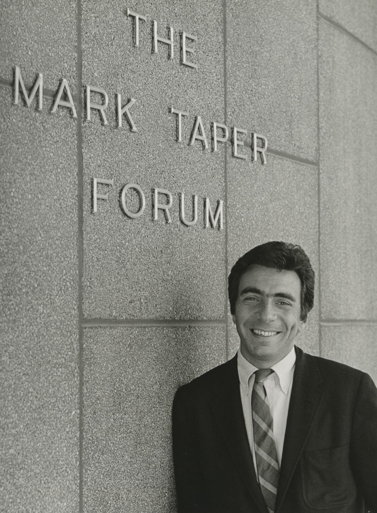Gordon Davidson in an early year of his Mark Taper Forum tenure. (Mark Taper Forum)