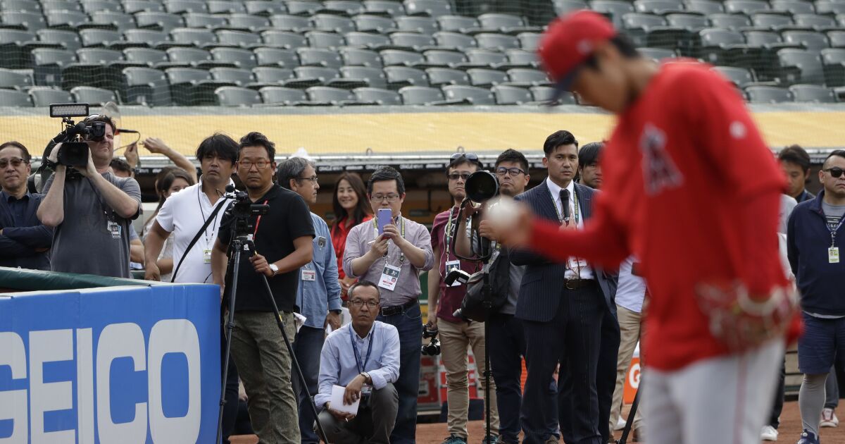 日本メディアが大谷翔平を報道するのはどうでしょうか？