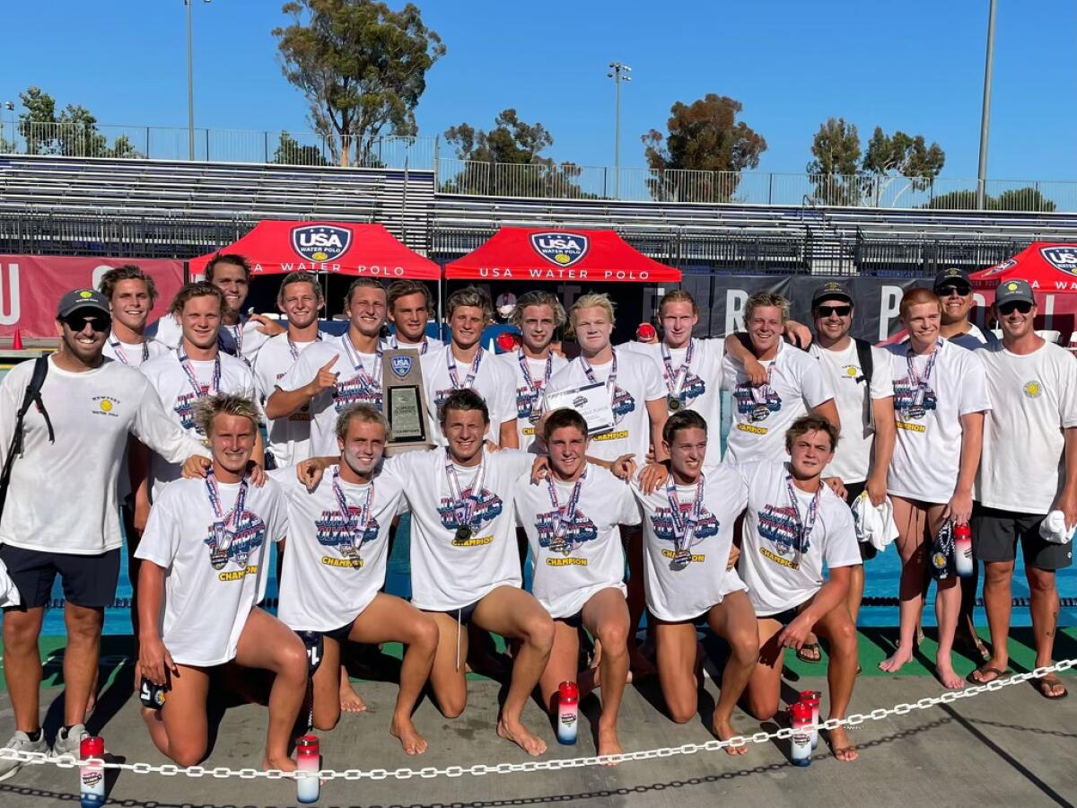 Newport Beach 18U squad victorious at USA Water Polo Junior Olympics
