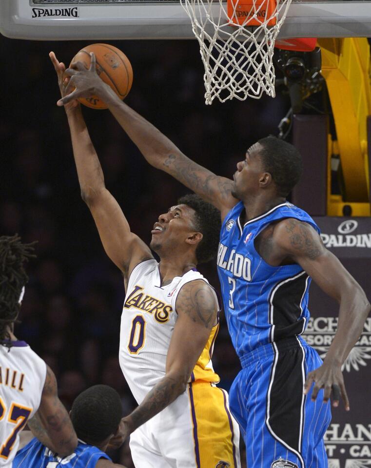 Nick Young, Dewayne Dedmon