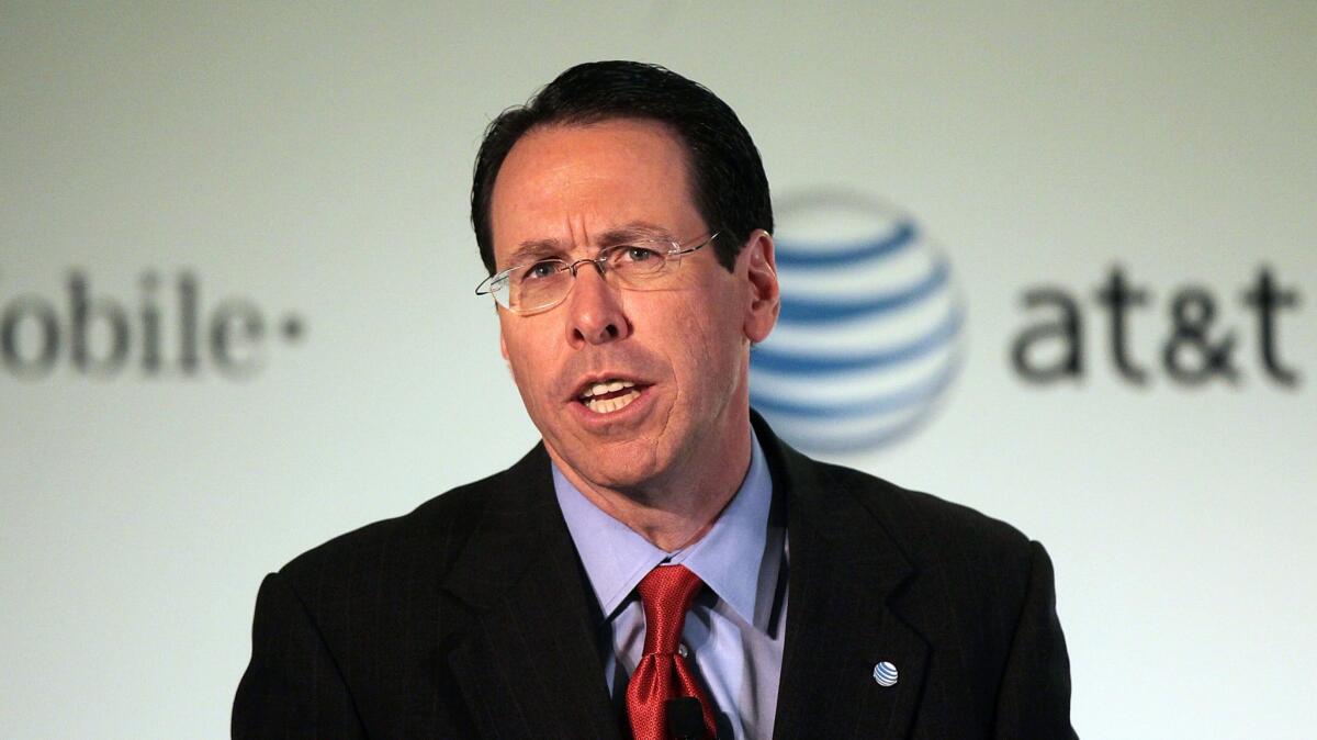 AT&T Chairman and Chief Executive Randall Stephenson in 2011.