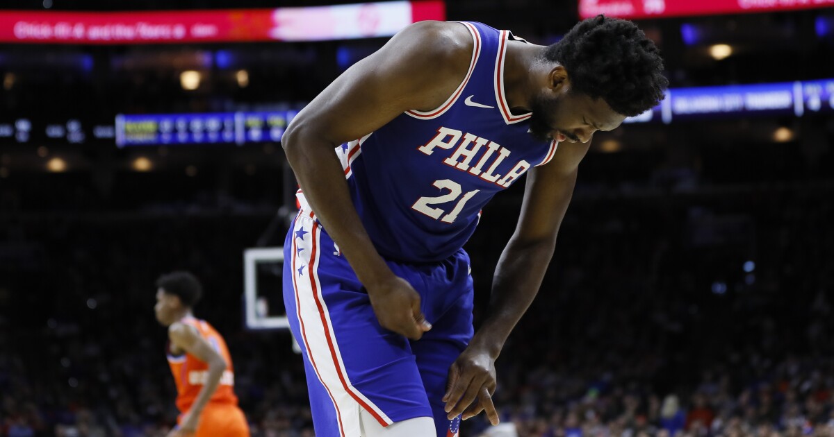 76ers Center Joel Embiid To Have Surgery On Injured Finger Los