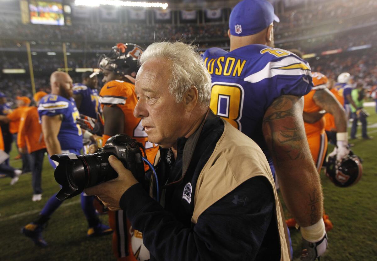 Lenny Ignelzi, long-time staff photographer for The Associated Press