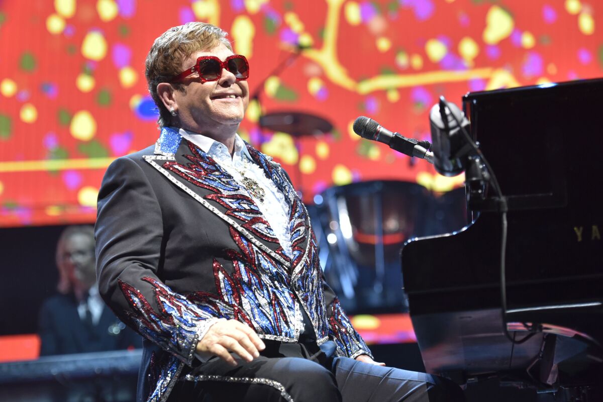 Elton John, Rosemont, Ill. on Feb 15, 2019