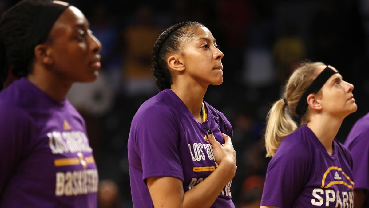 Candace Parker, now 31, is able to 'enjoy the small moments,' according to teammate Nneka Ogwumike.