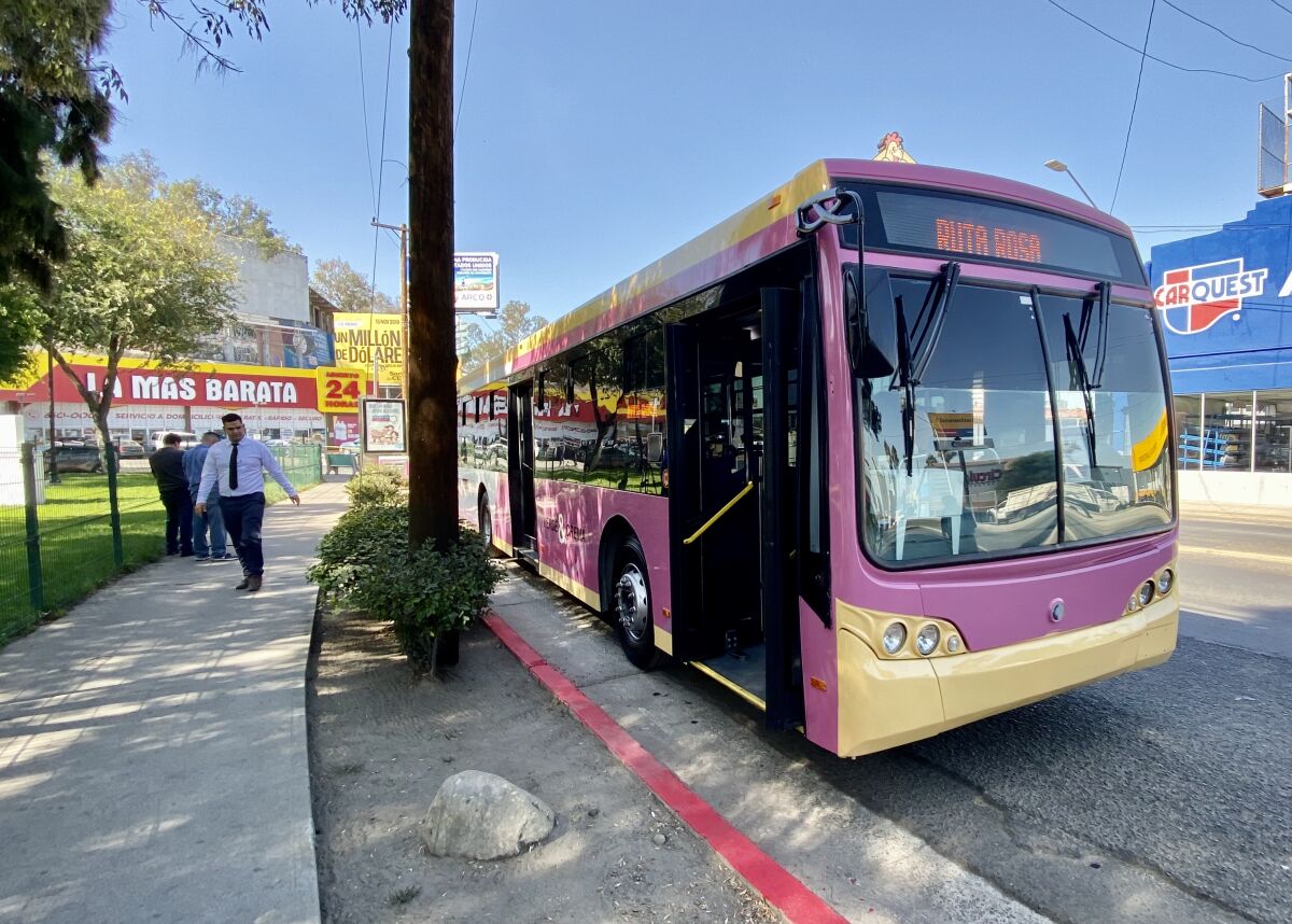 Officials would ultimately like to see 10 of these buses for women.