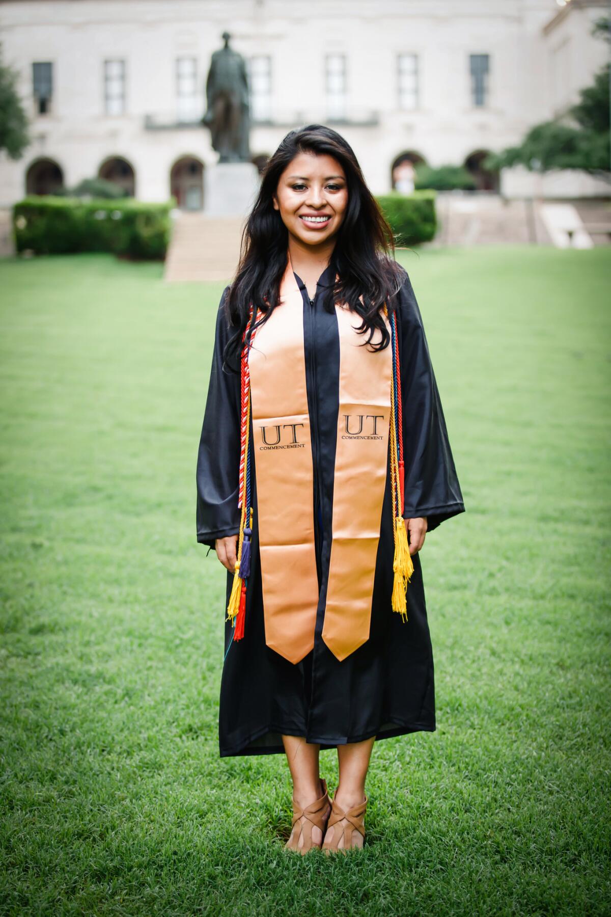 Lopez recently graduated from UT Austin with two majors.