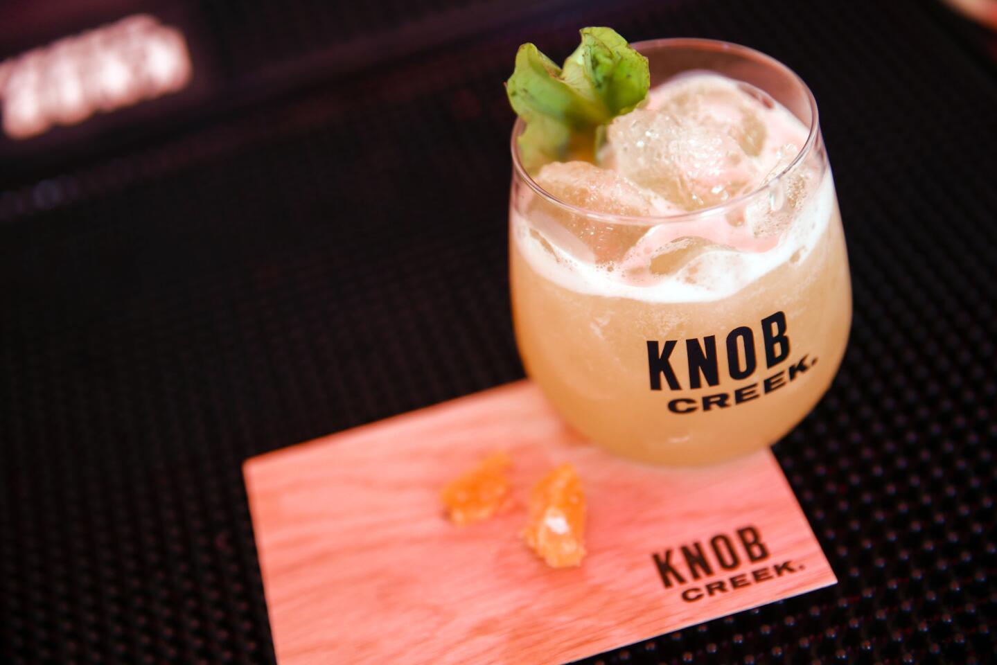 Knob Creek "Out In The Orchard" cocktail
