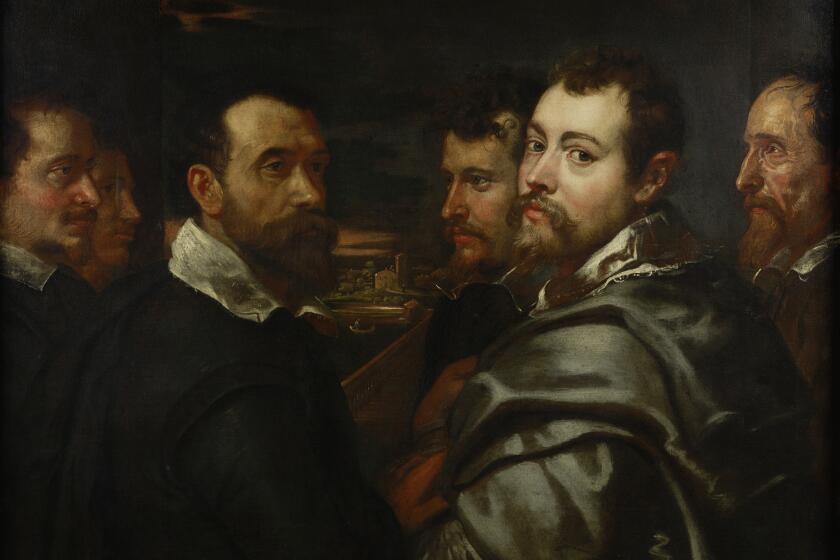 “Self-Portrait with a Group of Friends in Mantua” by Peter Paul Rubens