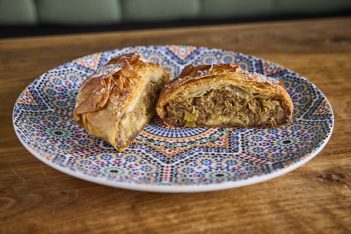 tChef Mourad Lahlou brings Aziza home to the Richmond District, reopening its doors on Geary Boulevard with a renewed vision, Saturday, May 17, 2025. (Gabriela Hasbun / For The Times)