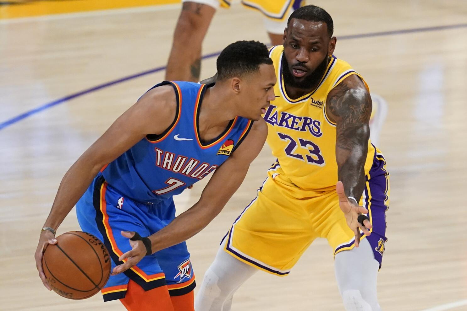 LeBron James' triple-double leads Lakers past Nets - Los Angeles Times