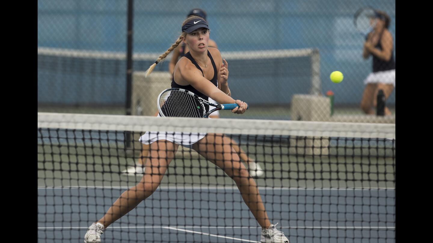 Photo Gallery: Newport Harbor girls' tennis vs. Northwood