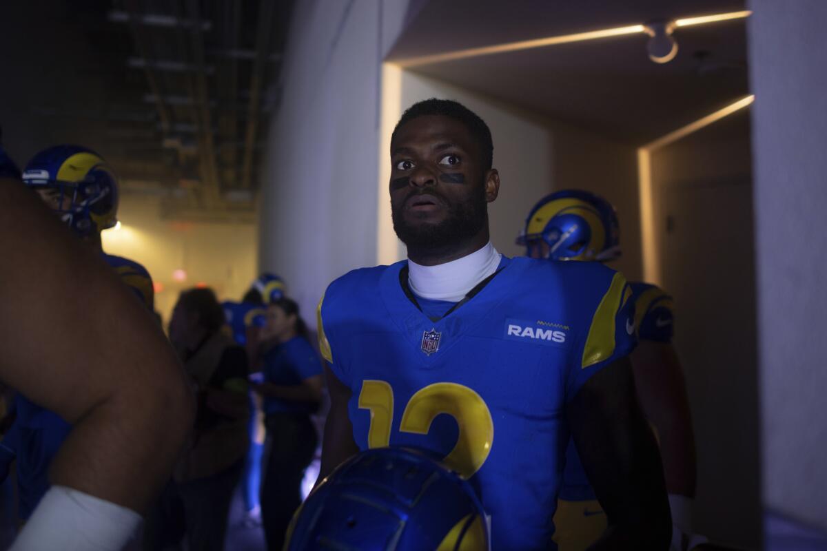 Los Angeles Rams' Van Jefferson making a name for himself as one