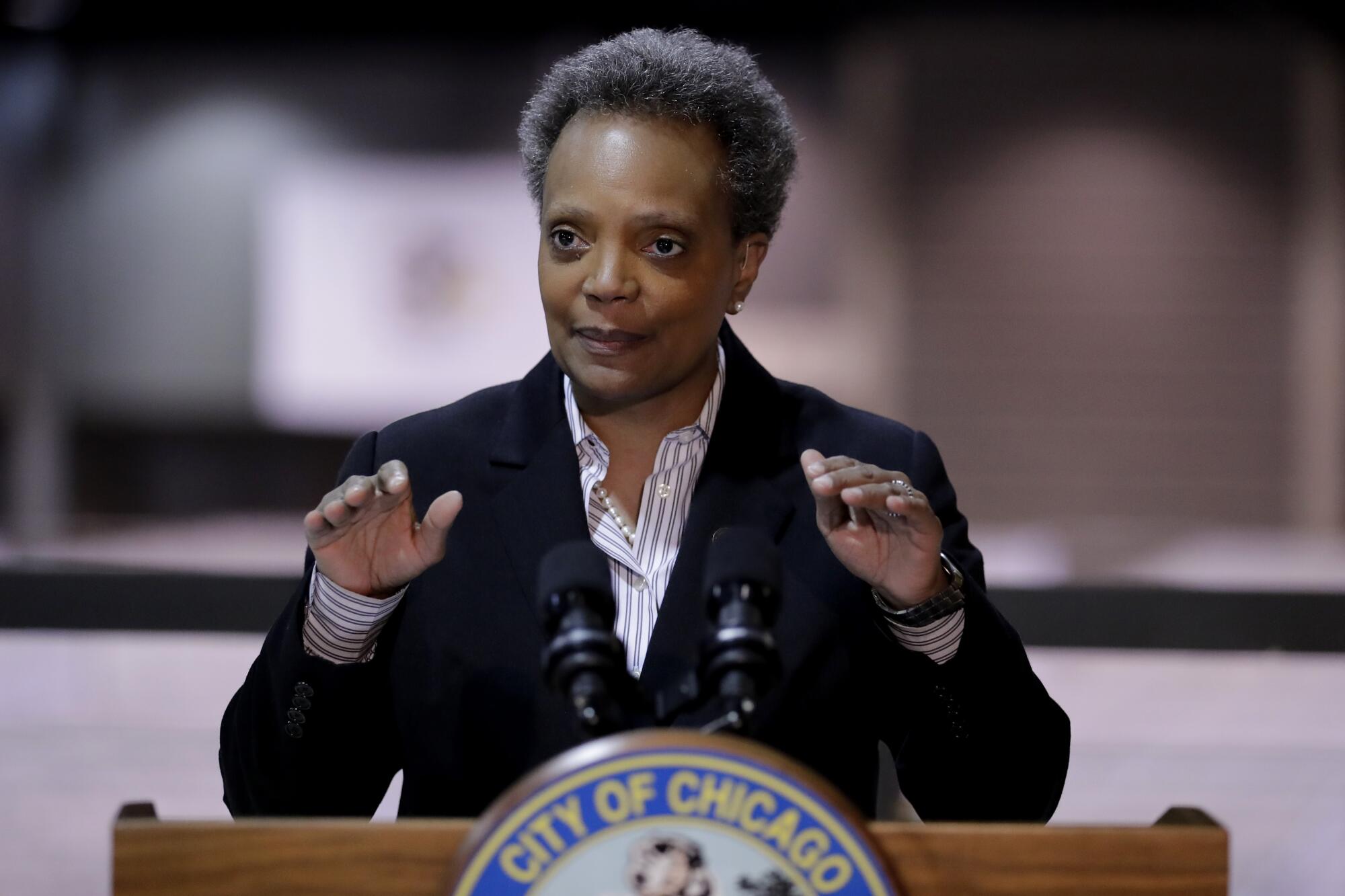 Chicago Mayor Lori Lightfoot