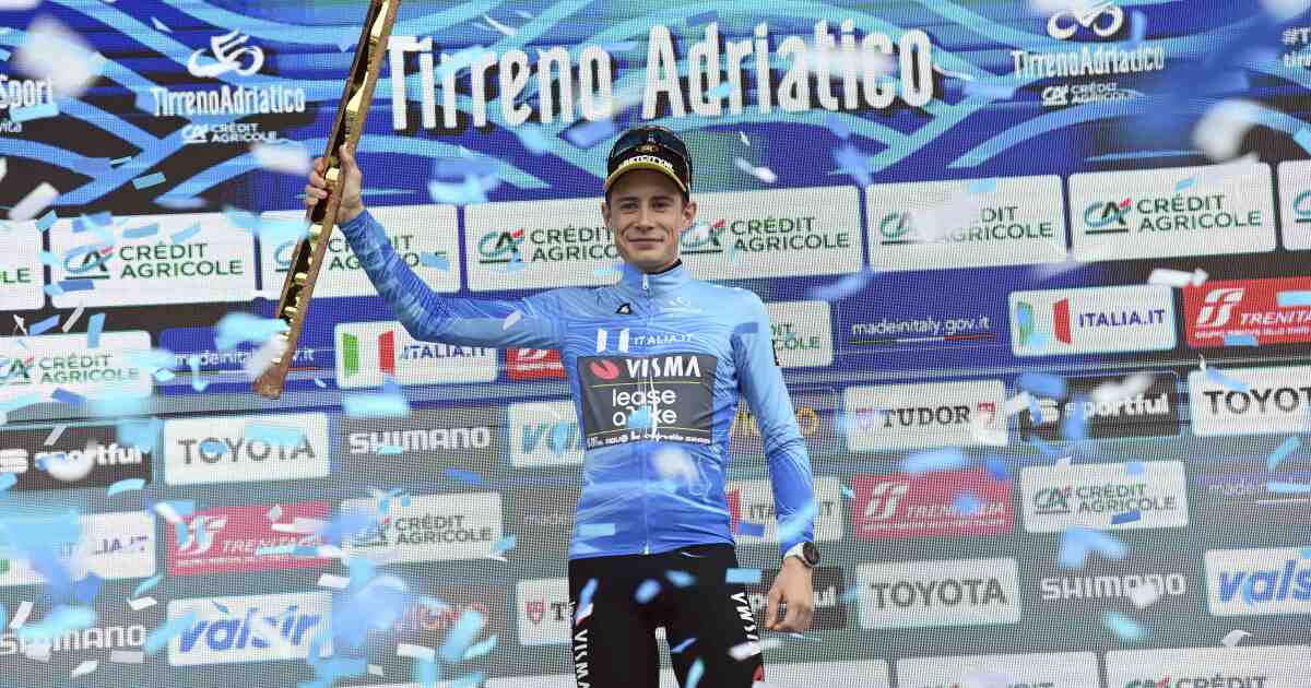 Jonas Vingegaard conquista la Tirreno-Adriatico dopo essere stato primo in montagna