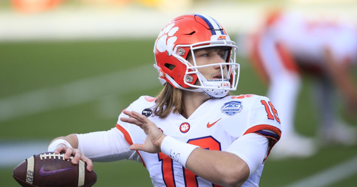 Trevor Lawrence has decided where he will be on draft night