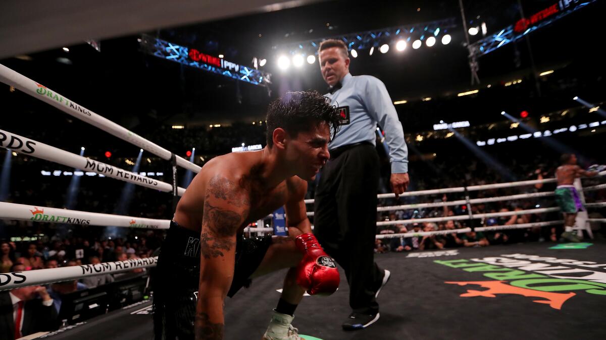 credibility boxing Times Inside Angeles for doomed Ryan Los battle Garcia\'s -