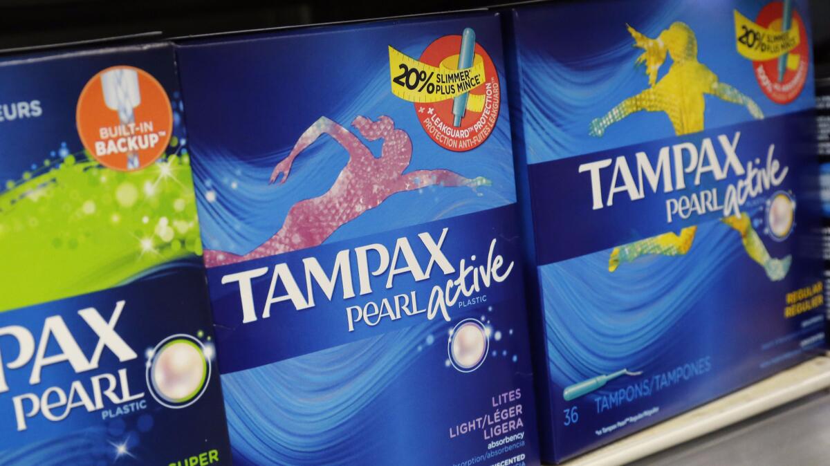 California lawmakers want to tax candy products instead of tampons and diapers after Gov. Jerry Brown on Tuesday vetoed measures that would have exempted both from sales taxes.