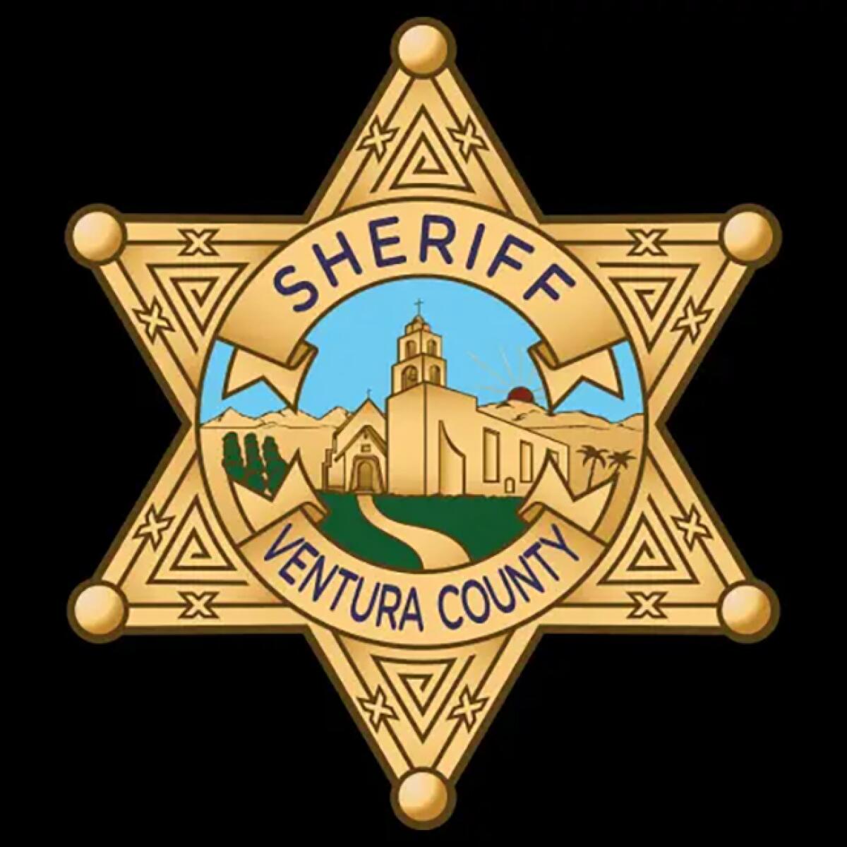 A Ventura County sheriff's badge