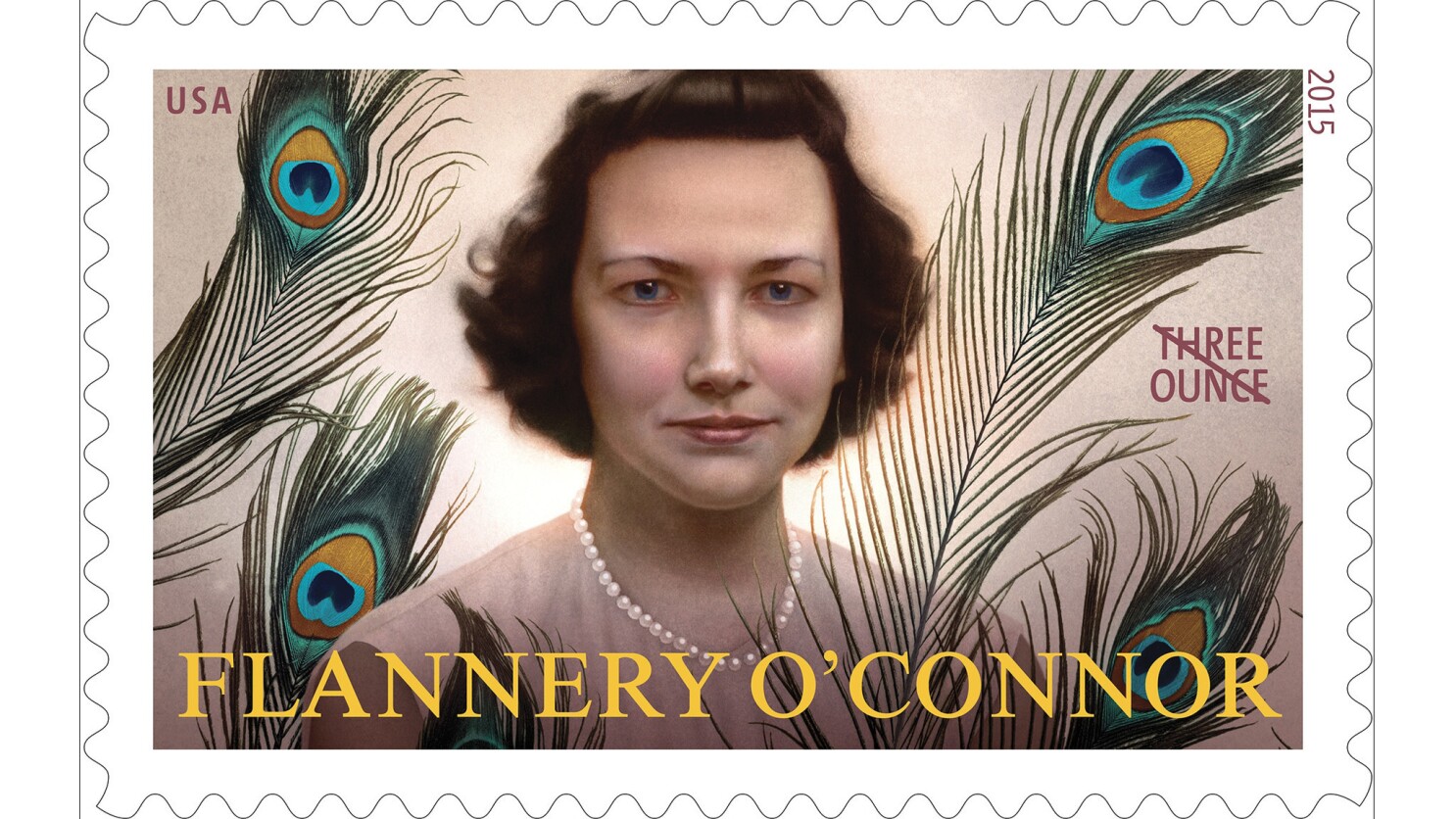 Flannery O'Connor to appear on new U.S. postage stamp - Los ...