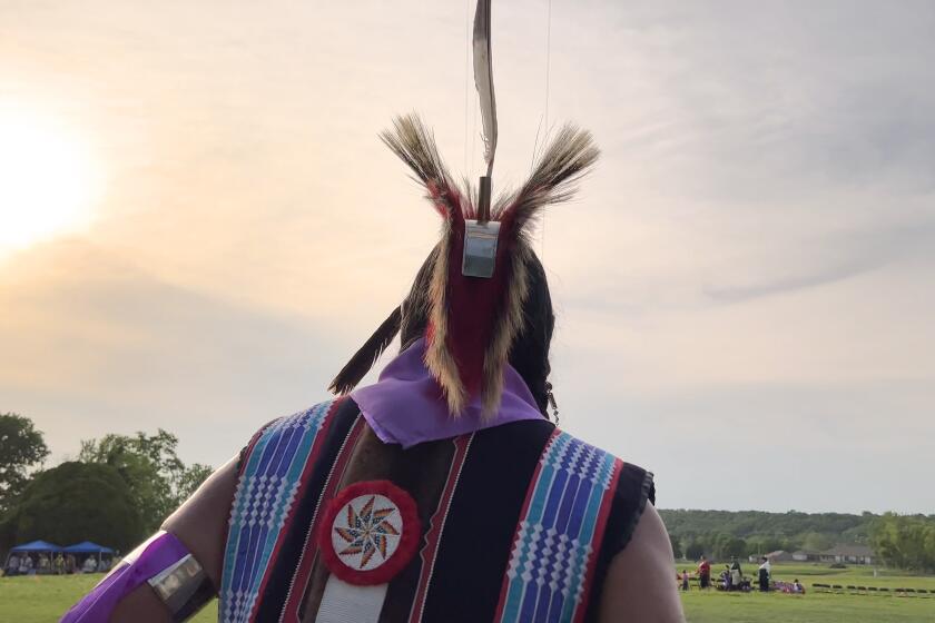 KILLERS OF THE FLOWER MOON - An Osage dancer.