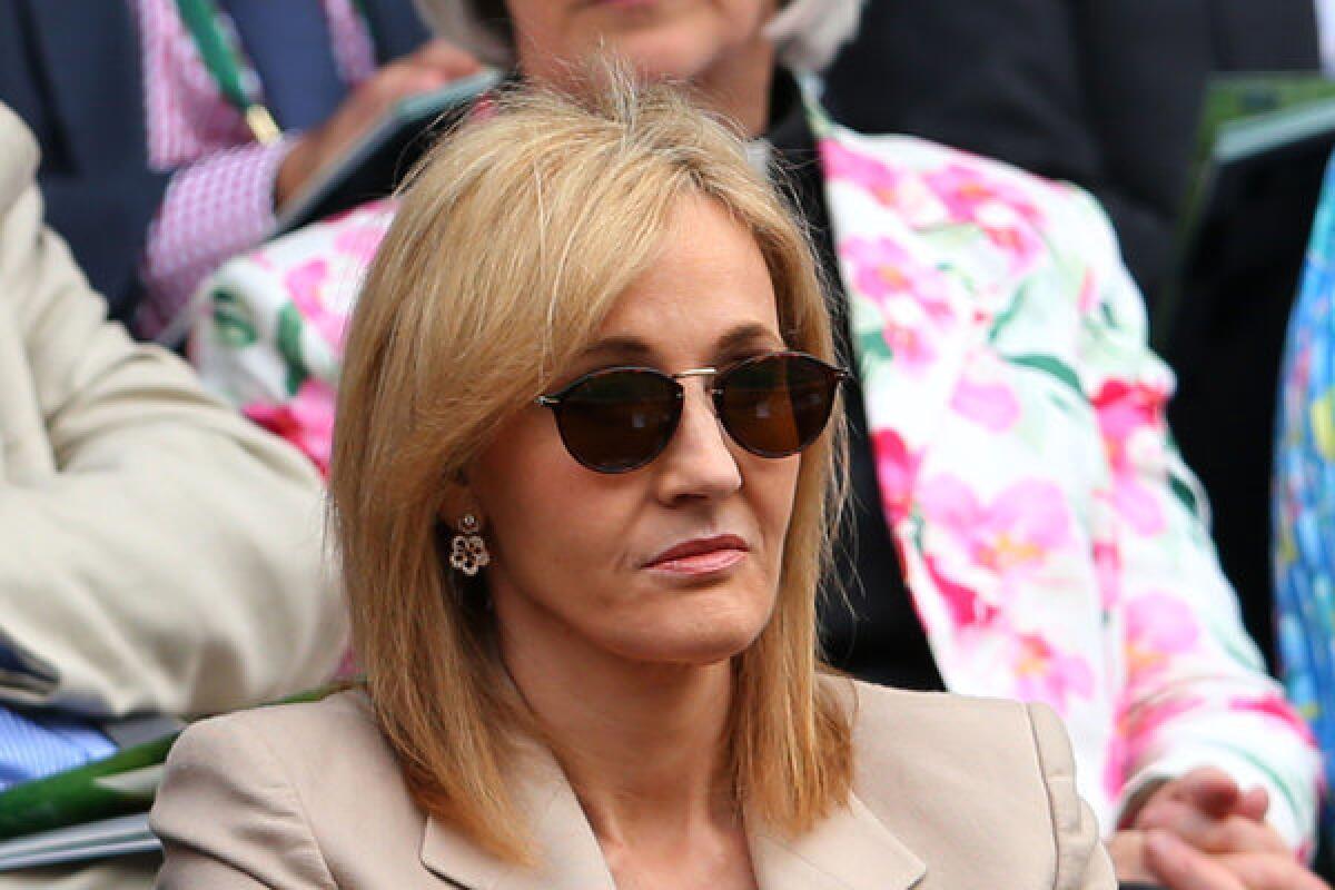 J.K. Rowling at Wimbledon