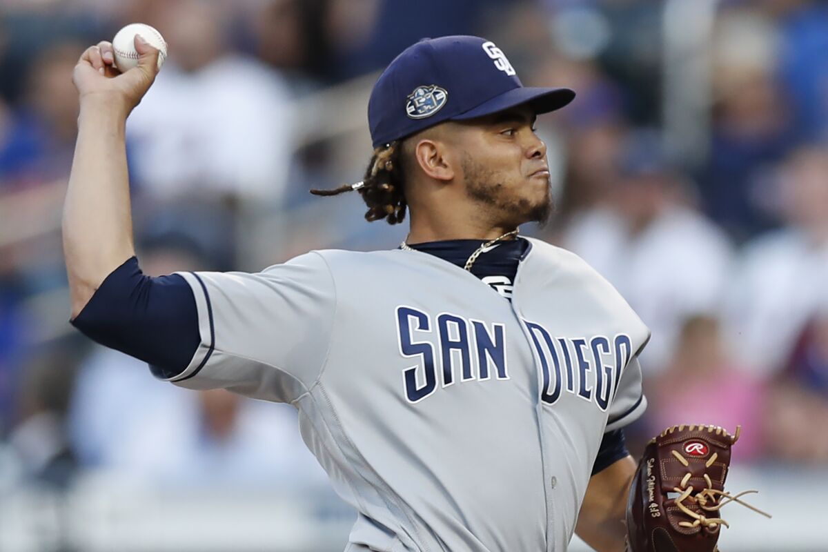 Padres pitcher Dinelson Lamet still searching for old self - The