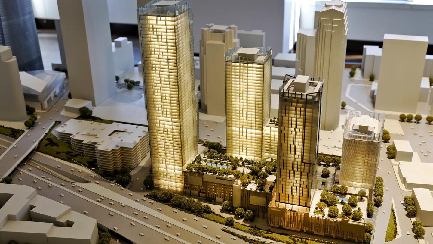 A model of the completed Metropolis site.