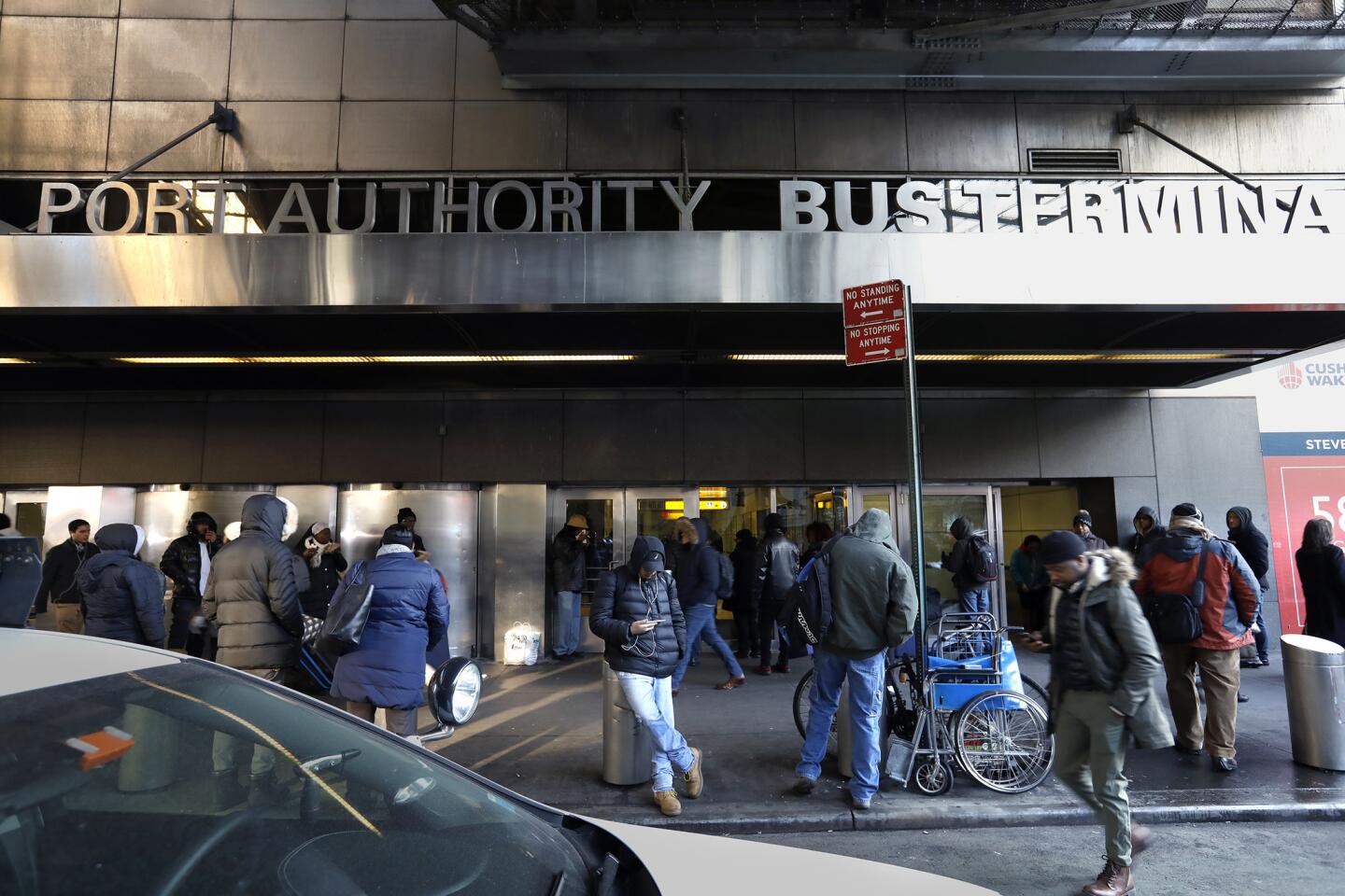 Explosion at Port Authority Bus Terminal