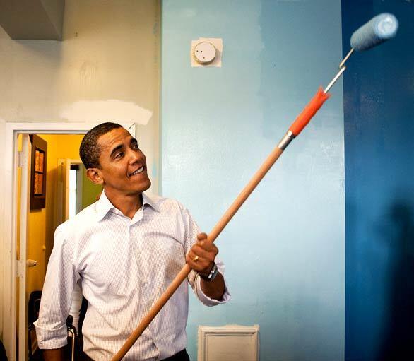 Day in photos: Barack Obama in Washington