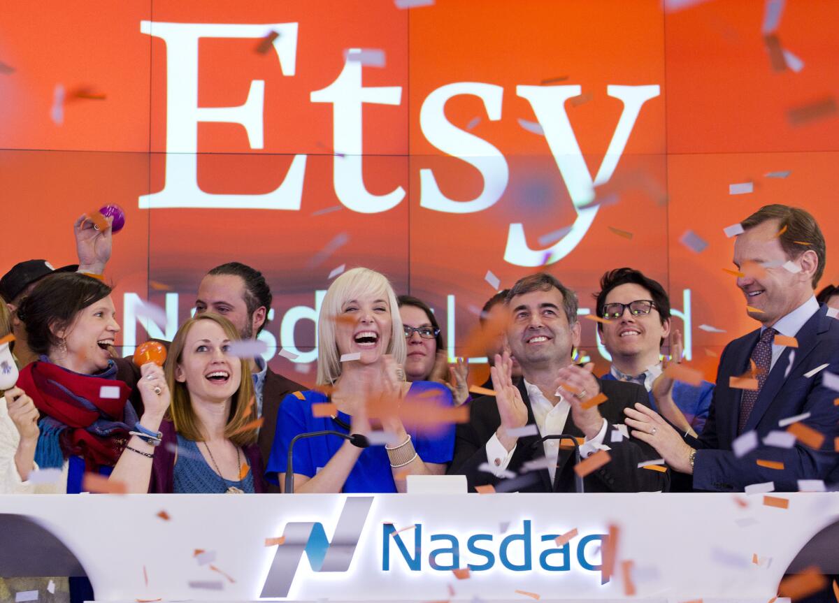 According to a report released Thursday by Etsy, a whopping 86% of the Brooklyn-based company's sellers are female.