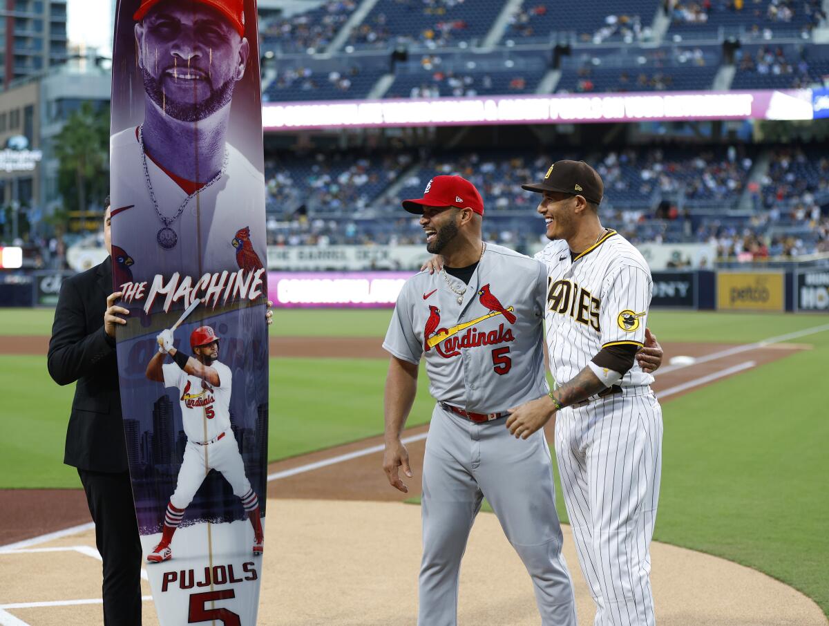 The world looks very different since Albert Pujols' first home run