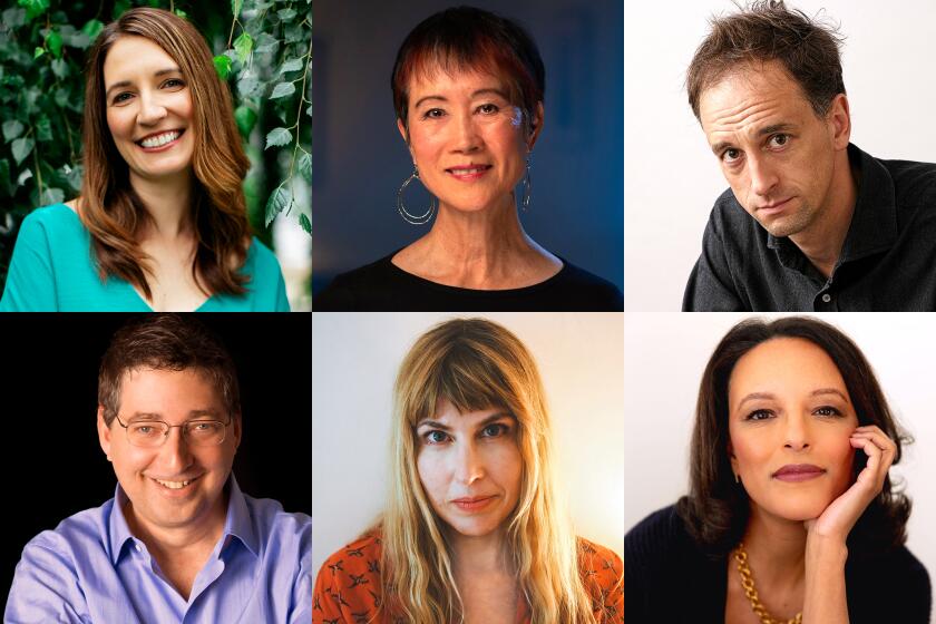 Six mystery novelists answer burning questions. Top row, from left: Vanessa Lillie, Tess Gerritsen and Charles Cumming. Bottom row, from left: Lee Goldberg, Alexis Soloski and Danielle Arceneaux. (Brittanny Taylor; Josh Gerritsen; Johnny Ring; Ron Scarpa; Sarah Seehafer; Johannes Oberman)