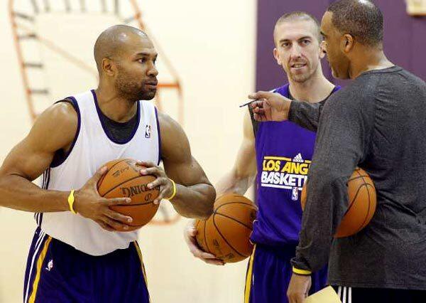 Derek Fisher, Steve Blake