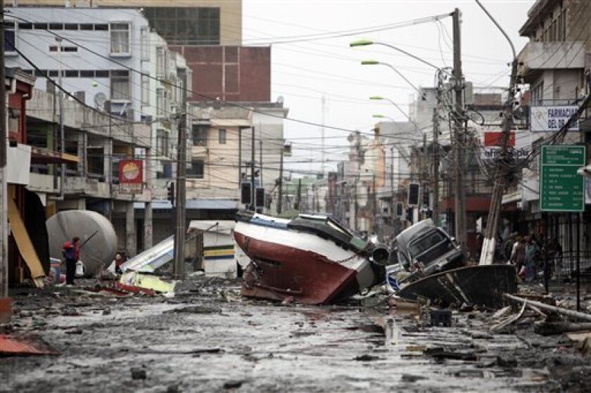 Tsunami Sweeps Away Entire Towns On Chilean Coast The San Diego