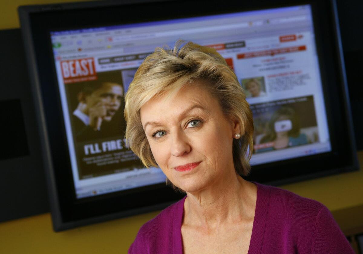 Tina Brown, former editor of the Daily Beast, is writing a memoir.