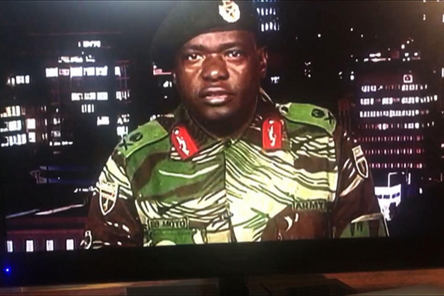 Zimbabwe’s military takes control of the country